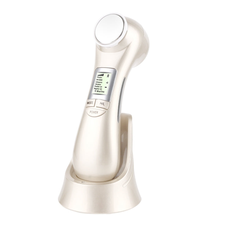 OFY9901 Face Skin EMS Mesotherapy Electroporation RF Radio Frequency Facial LED Photon Skin Care Face Lift Tighten Remove Wrinkle(White) - Beauty Instrument by buy2fix | Online Shopping UK | buy2fix