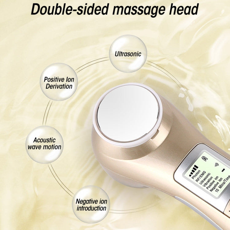 OFY9901 Face Skin EMS Mesotherapy Electroporation RF Radio Frequency Facial LED Photon Skin Care Face Lift Tighten Remove Wrinkle(White) - Beauty Instrument by buy2fix | Online Shopping UK | buy2fix