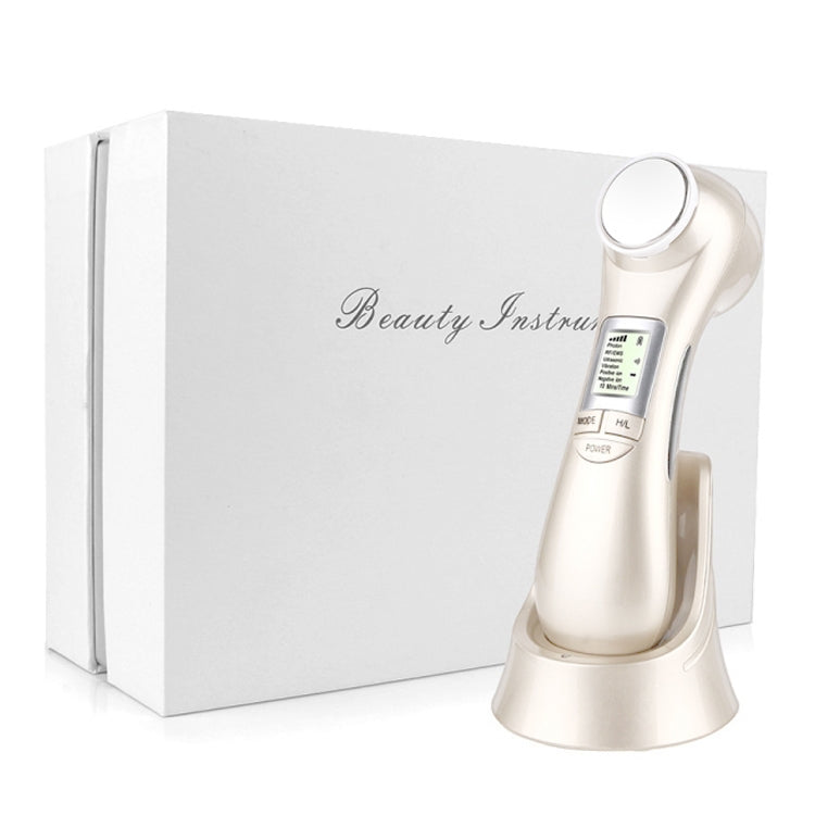 OFY9901 Face Skin EMS Mesotherapy Electroporation RF Radio Frequency Facial LED Photon Skin Care Face Lift Tighten Remove Wrinkle(White) - Beauty Instrument by buy2fix | Online Shopping UK | buy2fix