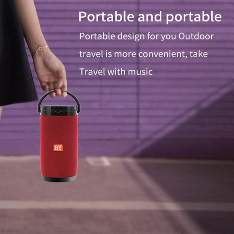 NBY 6650 Portable Multi-function Bluetooth Speaker 3D Surround Stereo Sound, Support Wireless Charging(Blue) - Desktop Speaker by NBY | Online Shopping UK | buy2fix