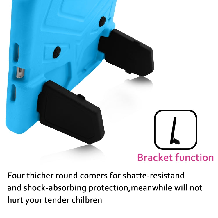For iPad Mini 5 / 4 / 3 / 2 / 1 Sparrow Style EVA Children's Flat Anti Falling Protective Shell(Blue) - iPad mini (2019) / mini 5 Cases by buy2fix | Online Shopping UK | buy2fix