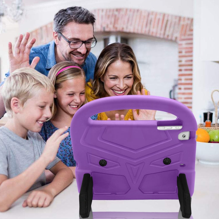 For iPad Mini 5 / 4 / 3 / 2 / 1 Sparrow Style EVA Children's Flat Anti Falling Protective Shell(Purple) - iPad mini (2019) / mini 5 Cases by buy2fix | Online Shopping UK | buy2fix