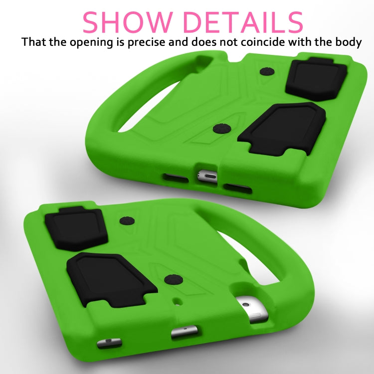For iPad Mini 5 / 4 / 3 / 2 / 1 Sparrow Style EVA Children's Flat Anti Falling Protective Shell(Green) - iPad mini (2019) / mini 5 Cases by buy2fix | Online Shopping UK | buy2fix