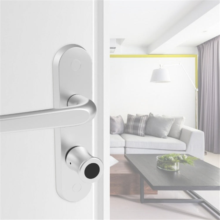 60+40mm Office Home Value Fingerprint Password Smart Lock Core Password Lock Only LockLock Home Security Door Lock(Silver) - Lock Cylinders by buy2fix | Online Shopping UK | buy2fix