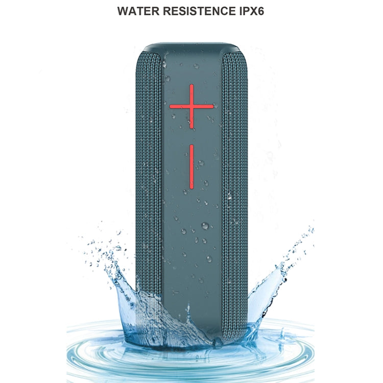 P15 10W Portable Bluetooth Speaker Outdoor Loudspeaker Sound System Stereo, Support TF&FM(Black) - Waterproof Speaker by buy2fix | Online Shopping UK | buy2fix