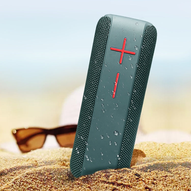 P15 10W Portable Bluetooth Speaker Outdoor Loudspeaker Sound System Stereo, Support TF&FM(Black) - Waterproof Speaker by buy2fix | Online Shopping UK | buy2fix