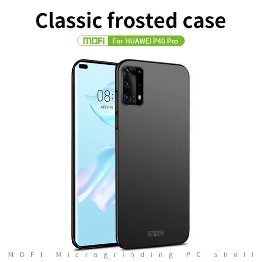 For Huawei P40 Pro MOFI Frosted PC Ultra-thin Hard Case(Gold) by MOFI