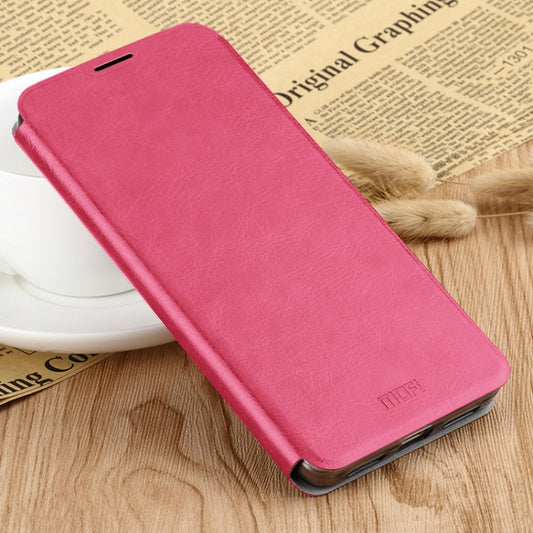 For Xiaomi Mi 10 Pro MOFI Rui Series Classical Leather Embedded Steel Plate All-inclusive Horizontal Flip PU Leather Case(Red) by MOFI