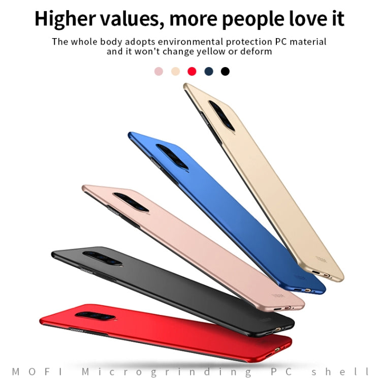 For OnePlus 8 MOFI Frosted PC Ultra-thin Hard Case(Blue) - OnePlus Cases by MOFI | Online Shopping UK | buy2fix