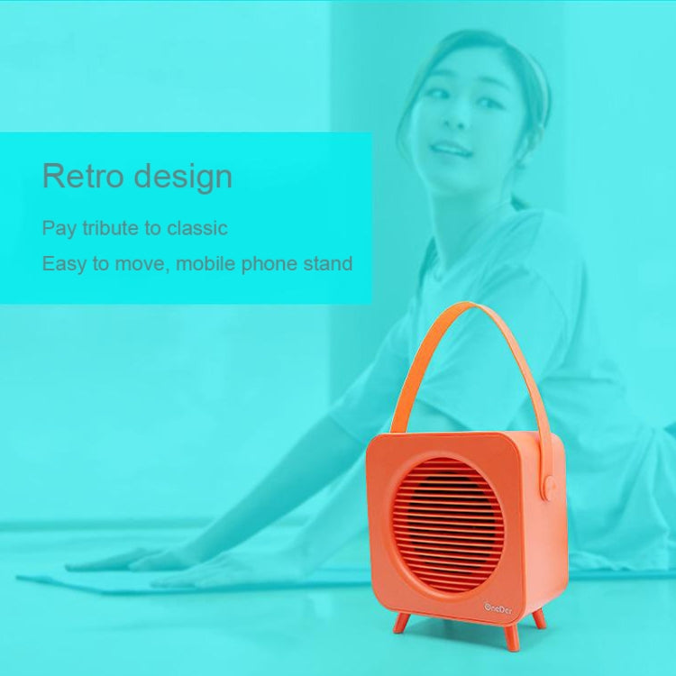Oneder V9 Fabric Portable Wireless Bluetooth Speaker Portable Card Subwoofer Creative Gift Mini Speaker(Blue) - Desktop Speaker by OneDer | Online Shopping UK | buy2fix