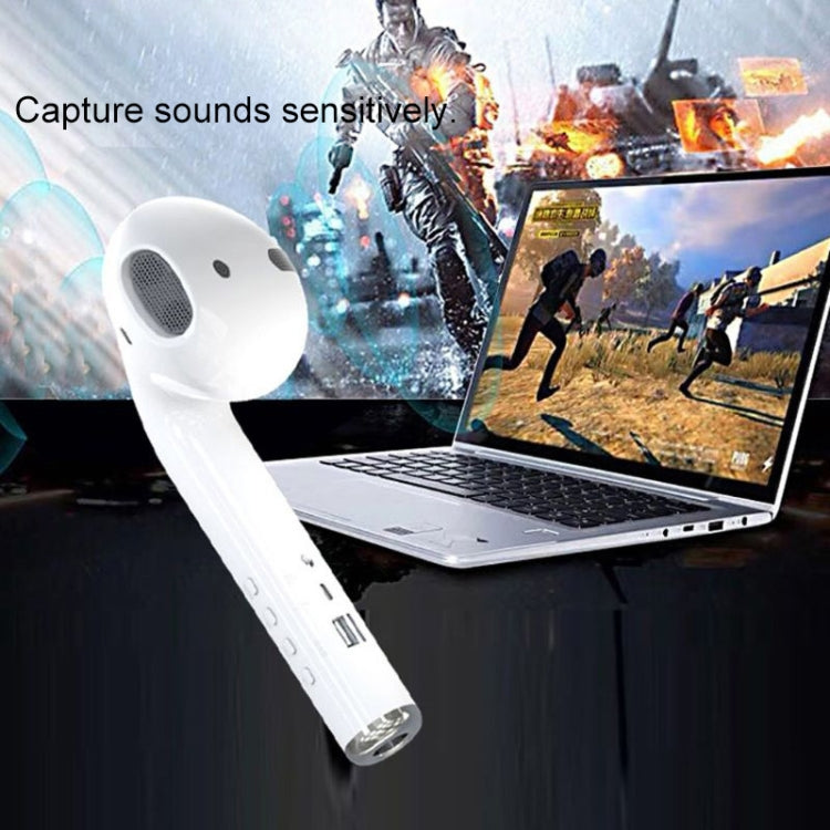 MK101 Creative Big Headphones Shape Sound Heavy Subwoofer Wireless Bluetooth Speakers, Support USB & TF (Blue) - Desktop Speaker by buy2fix | Online Shopping UK | buy2fix