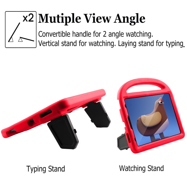 For iPad Pro 11 (2020) Sparrow Style EVA Children's flat Plate Fall Protection Tablet Case(Red) - iPad Pro 11 (2020) Cases by buy2fix | Online Shopping UK | buy2fix