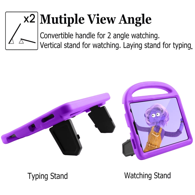 For iPad Pro 11 (2020) Sparrow Style EVA Children's flat Plate Fall Protection Tablet Case(Purple) - iPad Pro 11 (2020) Cases by buy2fix | Online Shopping UK | buy2fix
