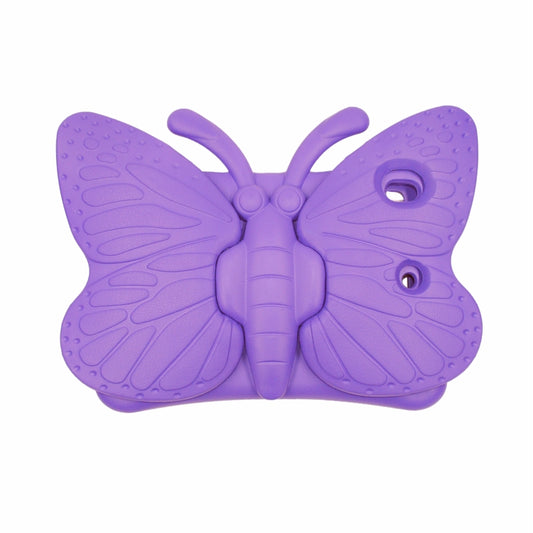 Butterfly Bracket Style EVA Children Shockproof Protective Case For iPad 10.2 2021 / 2020 / 2019 / 10.5(Purple) - iPad 10.2 Cases by buy2fix | Online Shopping UK | buy2fix