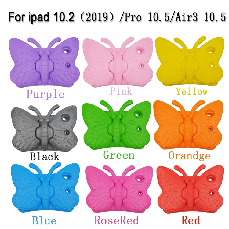 Butterfly Bracket Style EVA Children Shockproof Protective Case For iPad 10.2 2021 / 2020 / 2019 / 10.5(Green) - iPad 10.2 Cases by buy2fix | Online Shopping UK | buy2fix