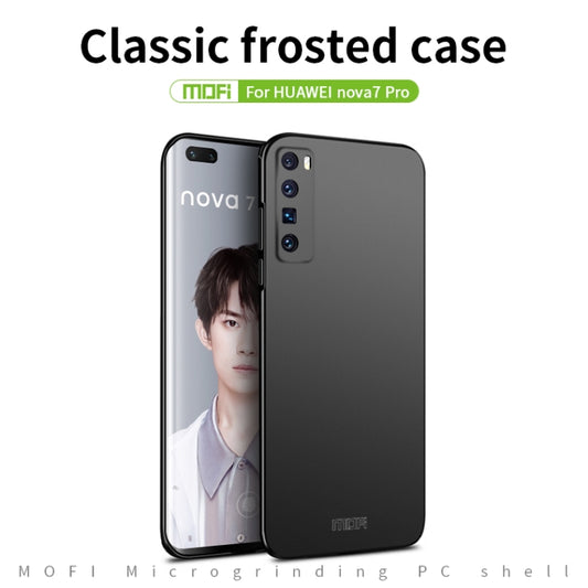 For Huawei Nova 7 Pro MOFI Frosted PC Ultra-thin Hard Case(Red) by MOFI