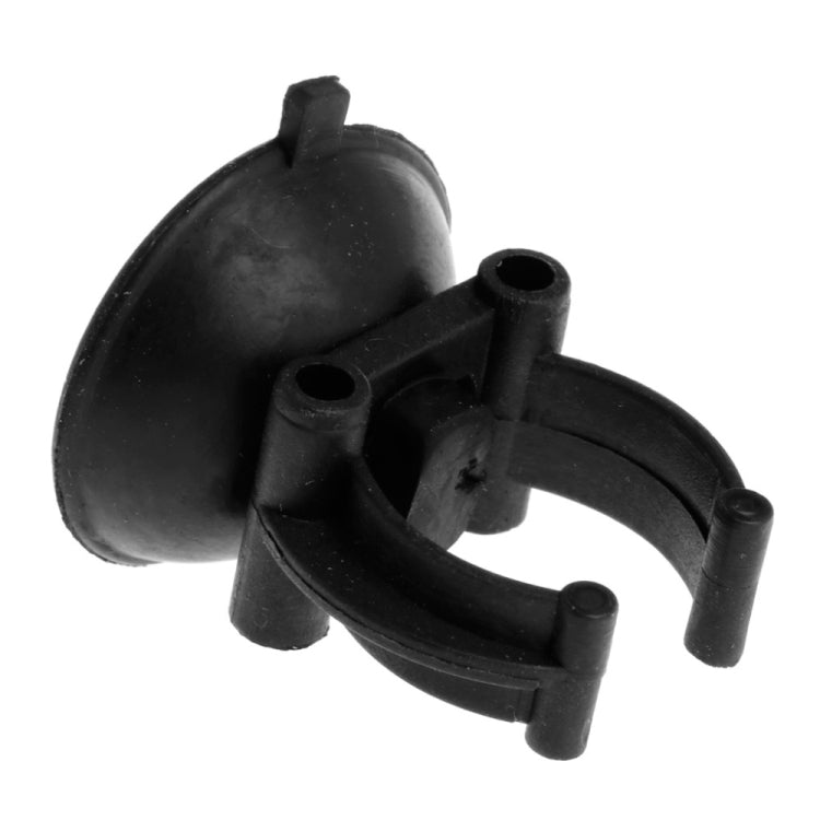 50 PCS 3.5cm Diameter Black Suction Cup Clip for Aquarium Heater Tubing Rain Bar - Fish Tanks & Accessories by buy2fix | Online Shopping UK | buy2fix