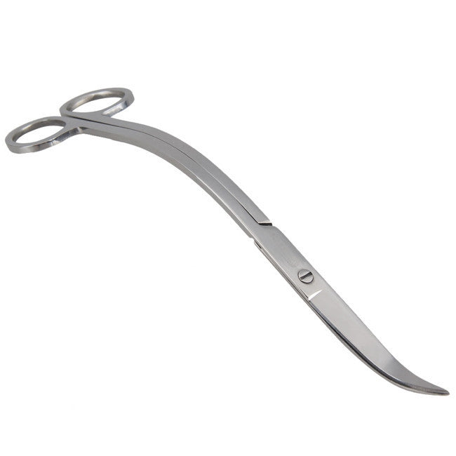 Water Grass Tool Aquarium Stainless Steel Wave Shaped Scissors Lengthened Tweezers(Silver) - Cleaning Tools by buy2fix | Online Shopping UK | buy2fix