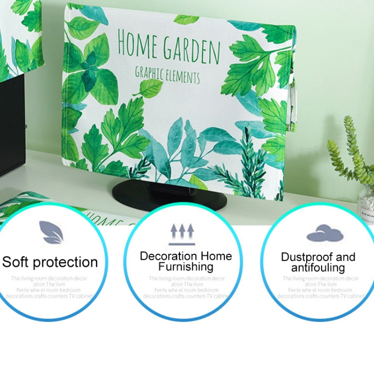 3 in 1 Simple Desktop Computer PC Dust Cover, Size:20-22 inch(Deer) by buy2fix