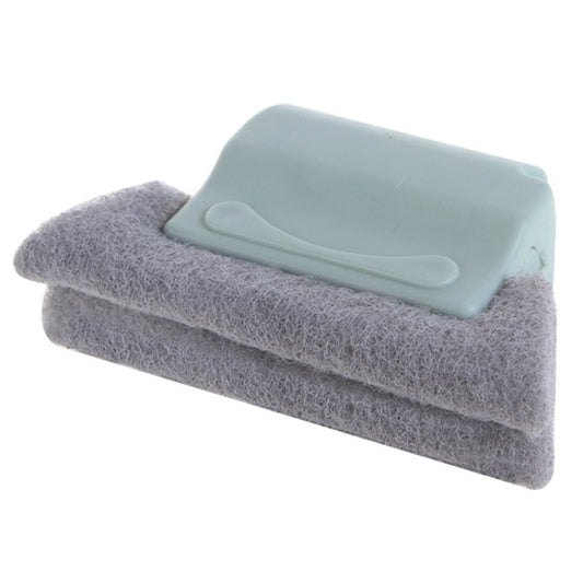 Window Groove Cleaning Cloth Cleaning Brush(Gray Green) by buy2fix