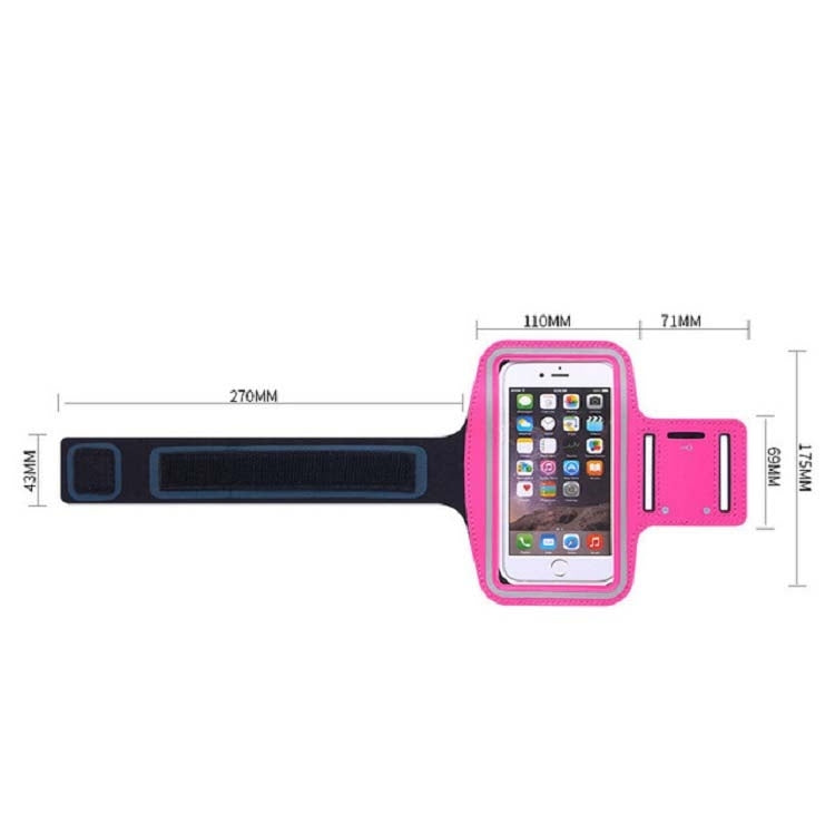 Sports Outdoor Arm Bag Fitness With Touch Screen Mobile Phone Arm Bag, Size: Large(Sky Blue) - 4.0 ~ 5.5 inch by buy2fix | Online Shopping UK | buy2fix