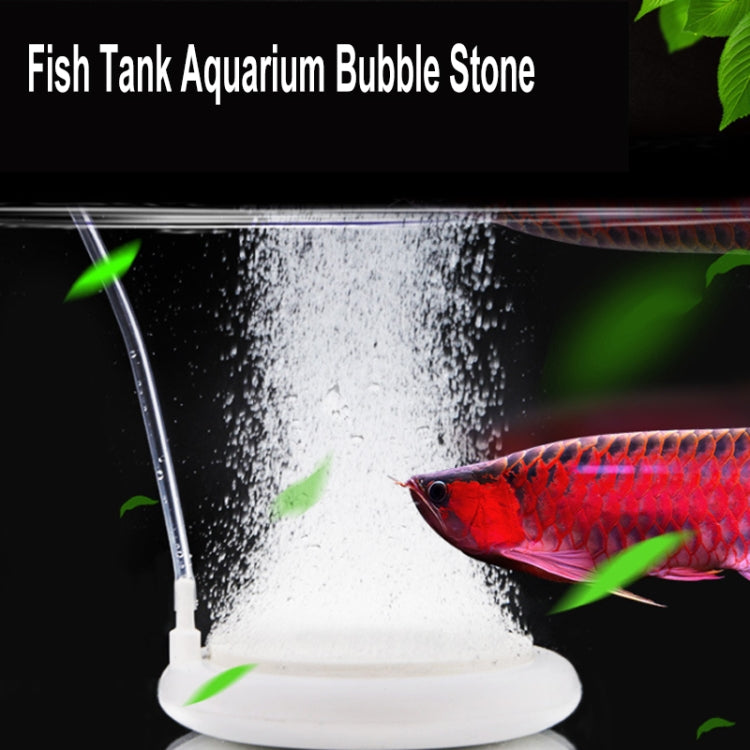 Nano Air Disk Stone Fish Tank Bubble Oxygen Pump Air Refiner, Diameter:50mm(White) - Air Pumps by buy2fix | Online Shopping UK | buy2fix