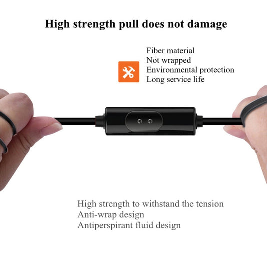 3.5mm Wired Headphones Handsfree Headset In Ear Earphone Earbuds with Mic for Xiaomi Phone MP3 Player Laptop(Black Grey) by buy2fix