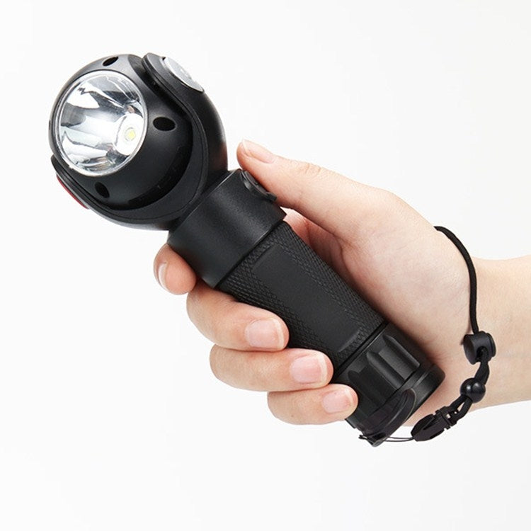 SKYWOLFEYE Lamp Head 360 Degree Rotation USB Rechargeable LED Glare Flashlight With Magnet COB Work Light, Style:Without Battery - LED Flashlight by buy2fix | Online Shopping UK | buy2fix
