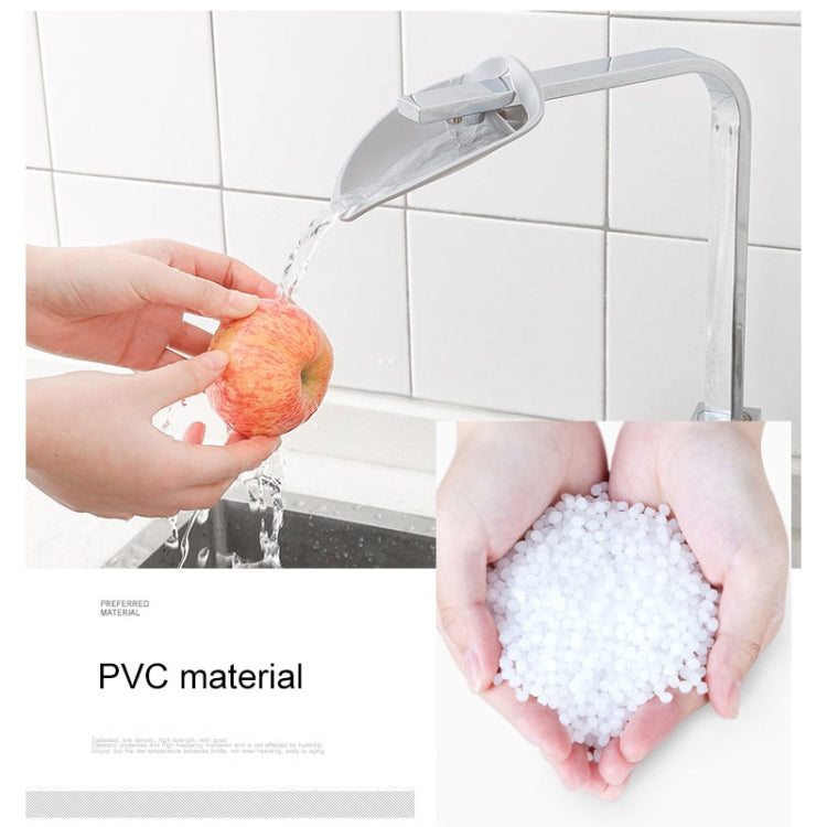 Faucet Extender Solid Color Sink Handle Extension Toddler For Bathroom Children Hand Wash(Grey) - Faucets & Accessories by buy2fix | Online Shopping UK | buy2fix