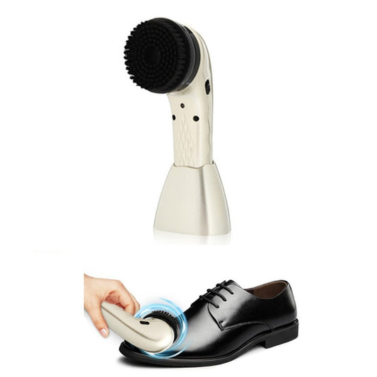 USB Rechargeable Electric Shoe Shine Multifunctional Handheld Leather Shoe Washer Care Shine(Gold) by buy2fix