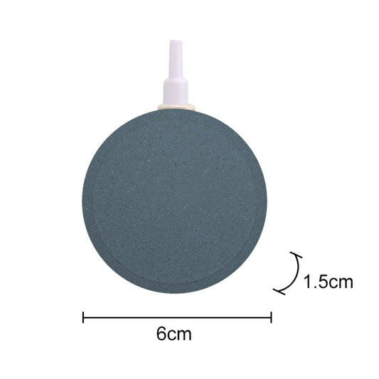3 PCS 6cm Bubble Tray Aquarium Oxygen Bubble Stone Gas Plate Oxygenation Head Sand Table Oxygen Disk Gas Stone - Air Pumps by buy2fix | Online Shopping UK | buy2fix