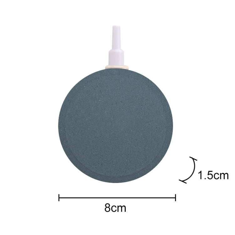 2 PCS 8cm Bubble Tray Aquarium Oxygen Bubble Stone Gas Plate Oxygenation Head Sand Table Oxygen Disk Gas Stone - Air Pumps by buy2fix | Online Shopping UK | buy2fix