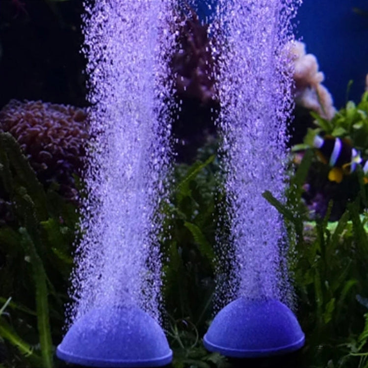 15cm Semicircular Gas Stone Aquarium Oxygen Bubble Stone Gas Plate Oxygenation Head Sand Table Oxygen Disk Gas Stone - Air Pumps by buy2fix | Online Shopping UK | buy2fix