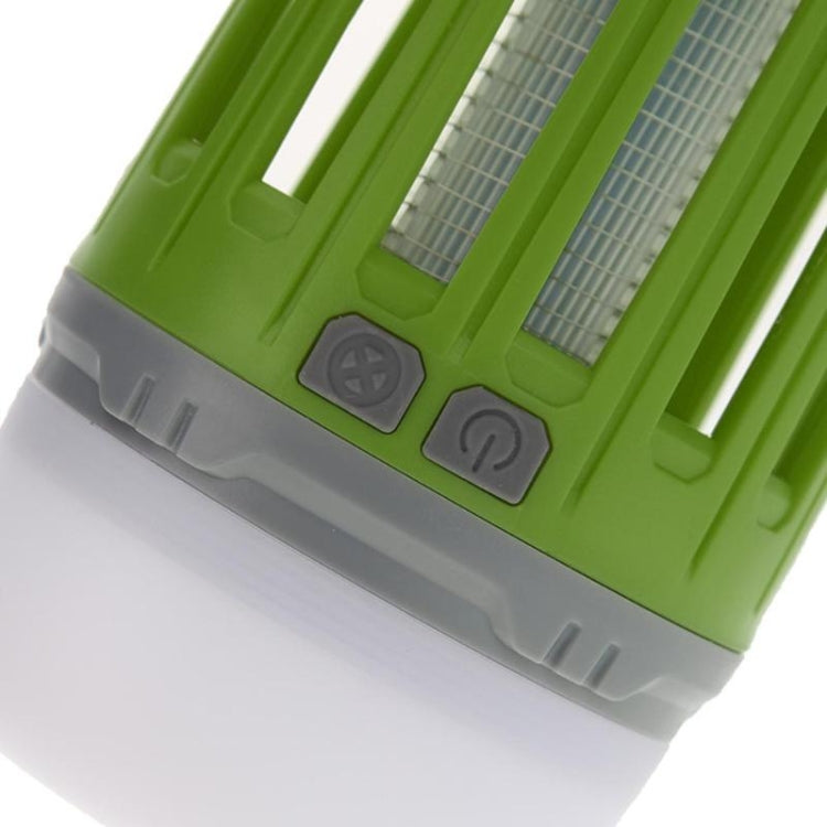 Solar Power Mosquito Killer Outdoor Hanging Camping Anti-insect Insect Killer, Color:Green + Solar Panel by buy2fix