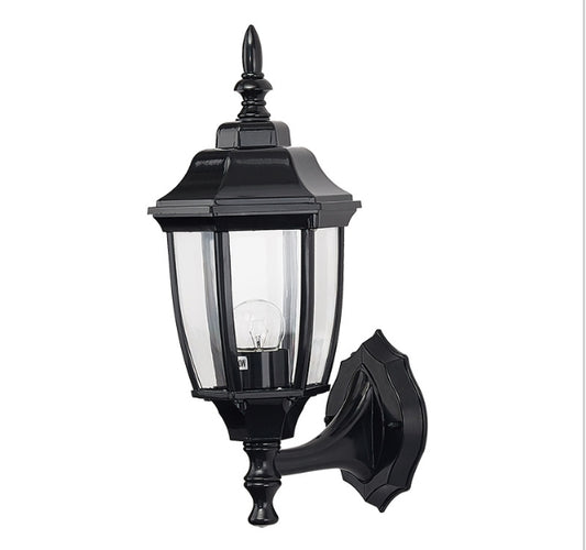 Vintage Acrylic IP67 Waterproof Courtyard Landscape Lights Hallway Lighting Wall Light without Light Source, Size:197x390mm by buy2fix