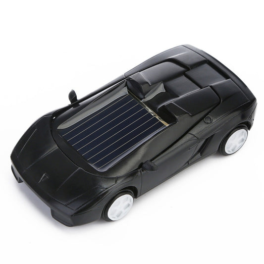 3PCS Solar Toys Car Powered Mini Car Racer Toy For Kids(Black) - RC Cars by buy2fix | Online Shopping UK | buy2fix