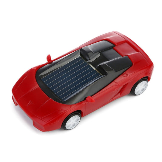 3PCS Solar Toys Car Powered Mini Car Racer Toy For Kids(Red) - RC Cars by buy2fix | Online Shopping UK | buy2fix