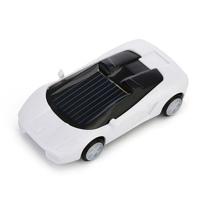 3PCS Solar Toys Car Powered Mini Car Racer Toy For Kids(White) - RC Cars by buy2fix | Online Shopping UK | buy2fix