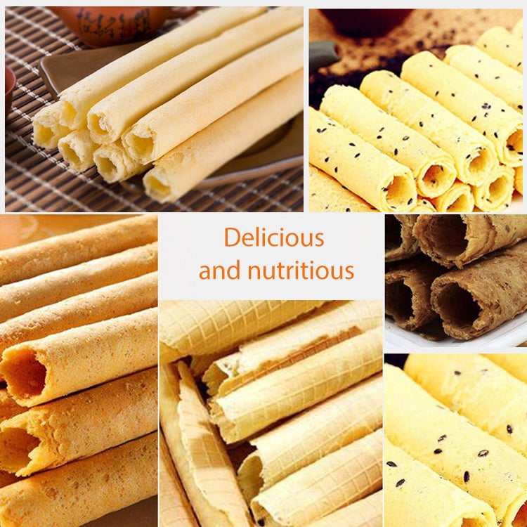 Stainless Steel Single-head Egg Roll Machine Ice Cream Crisp Egg Roller, Size:320x250x178cm by buy2fix