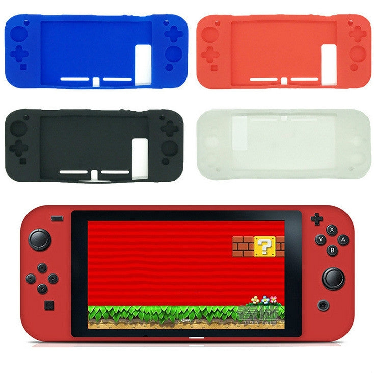 Silicone Protection Case All-inclusive Rubber Cover for Switch Game Console(White) - Cases by buy2fix | Online Shopping UK | buy2fix
