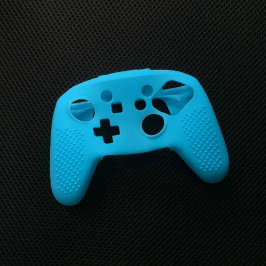 Handle Silicone Protective Case for Switch Pro Controller(Blue) by buy2fix