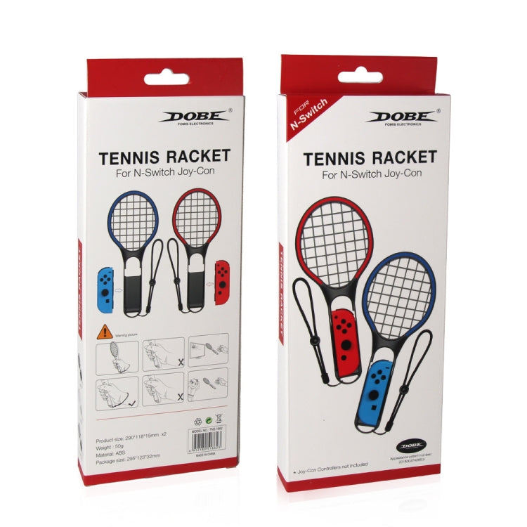DOBE Colorful Tennis Racket Small Handle Two Color Sports Tennis Racket For Switch by DOBE