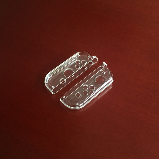 Transparent PC Protective Cover Handle Crystal Case for Switch Game Controller by buy2fix