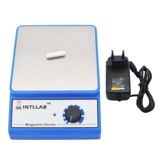 Magnetic Stirrer Laboratory 3000ml Capacity Mixer, EU Plug(Blue) by buy2fix