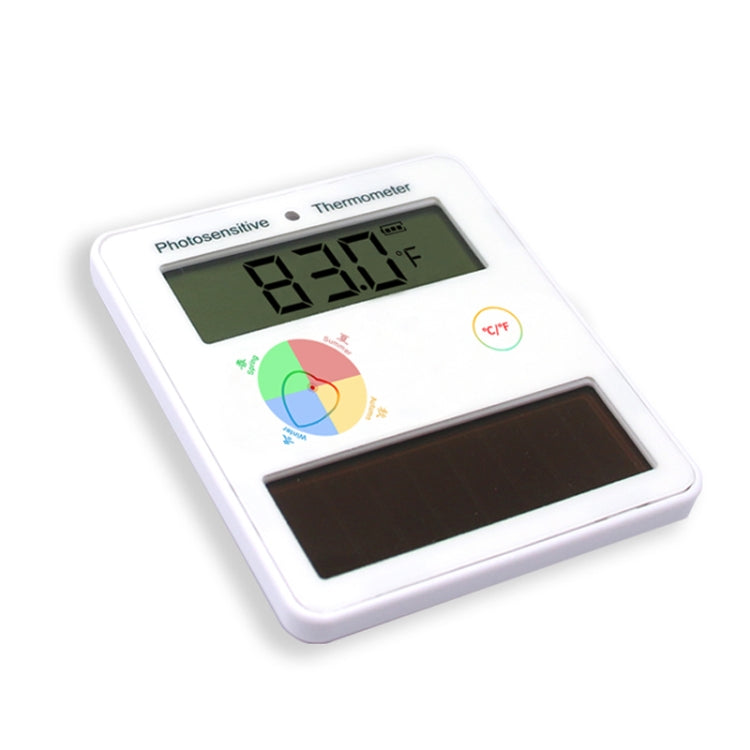 Pcsensor Fish Tank Indoor Solar Cell-free LCD High-precision Light Energy Thermometer - Thermometer by Pcsensor | Online Shopping UK | buy2fix
