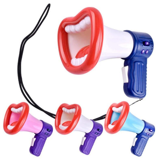 Children Handheld Microphone Speakers Sounder Loudspeaker Electric Music Tricks Toys, Random Color Delivery by buy2fix