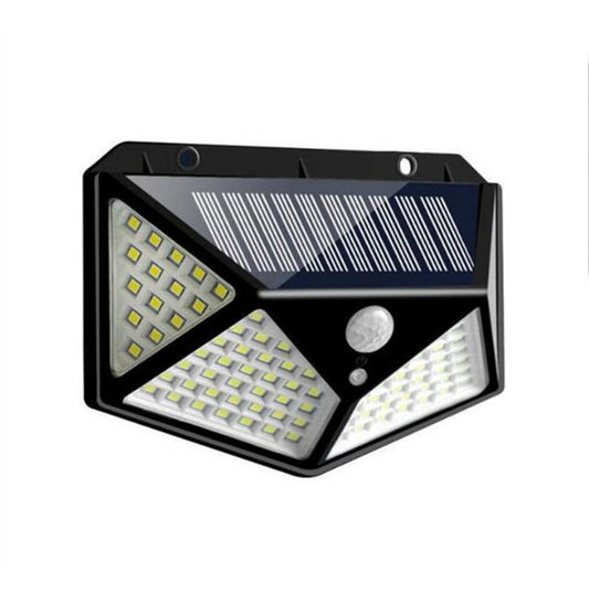 1 PCS 100 LEDs Outdoor Patio Solar Induction Wall Light Adjustable Balcony Garden Lighting Small Street Light by buy2fix