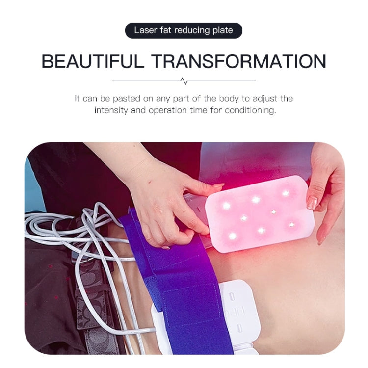 6 In 1 80K Ultrasonic Cavitation Vacuum Radio Frequency Lipo Laser Slimming Machine US Plug(Gold Edge) - Beauty Instrument by buy2fix | Online Shopping UK | buy2fix