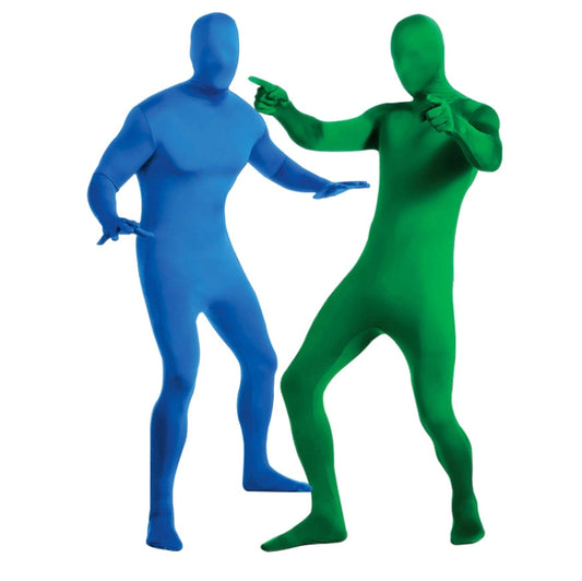 Photo Stretchy Body Green Screen Suit Video Chroma Key Tight Suit, Size: 180cm(Green Split) by buy2fix