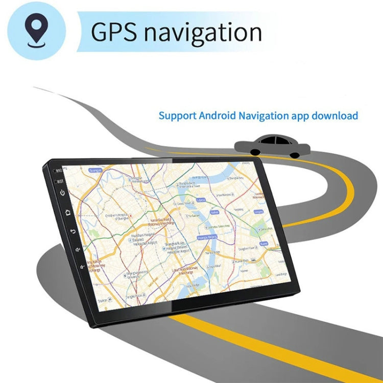 Universal Machine Android Smart Navigation Car Navigation DVD Reversing Video Integrated Machine, Size:10inch 2+32G, Specification:Standard+12 Lights Camera - Car DVD by buy2fix | Online Shopping UK | buy2fix